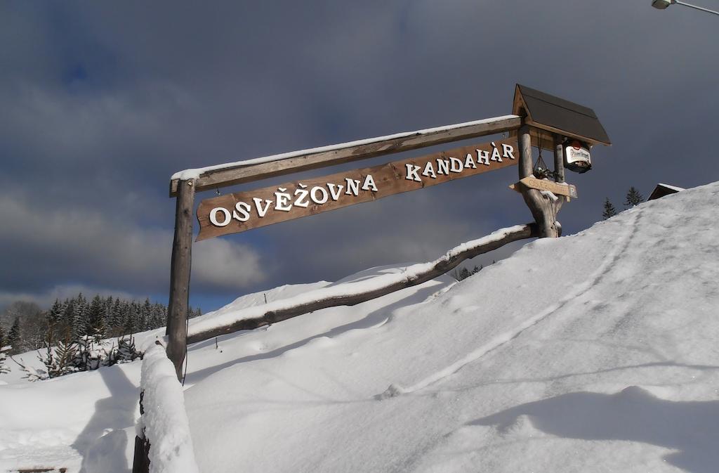 Hotel Osvezovna Kandahar Železná Ruda Exteriér fotografie